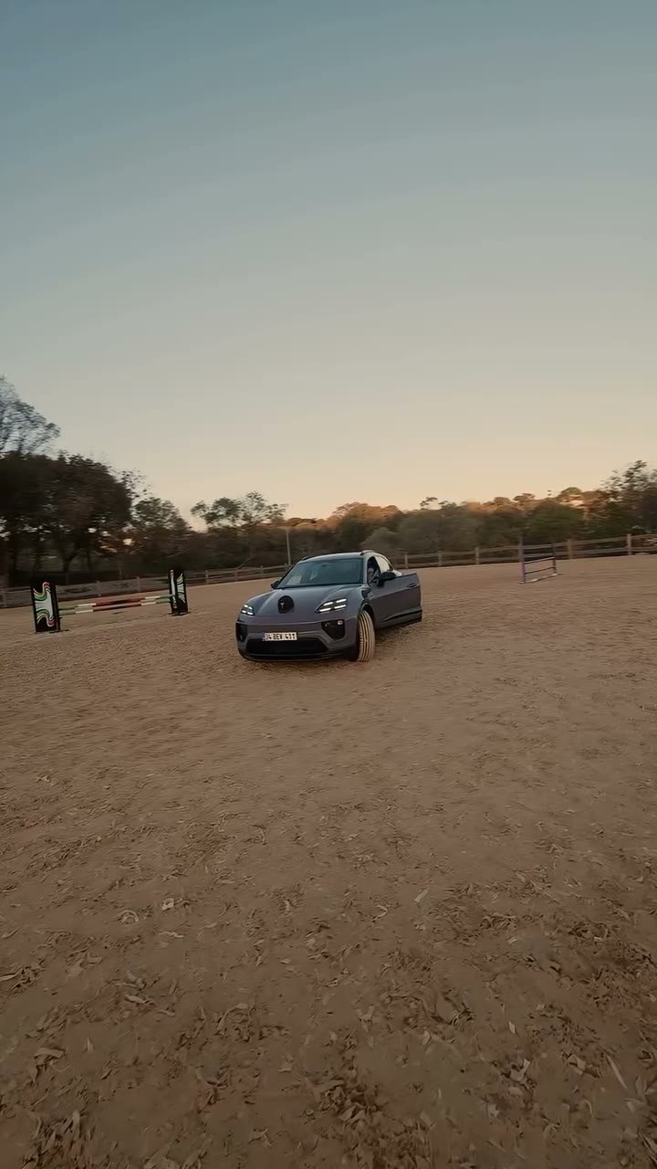 Porsche Macan tanıtım çekimi
